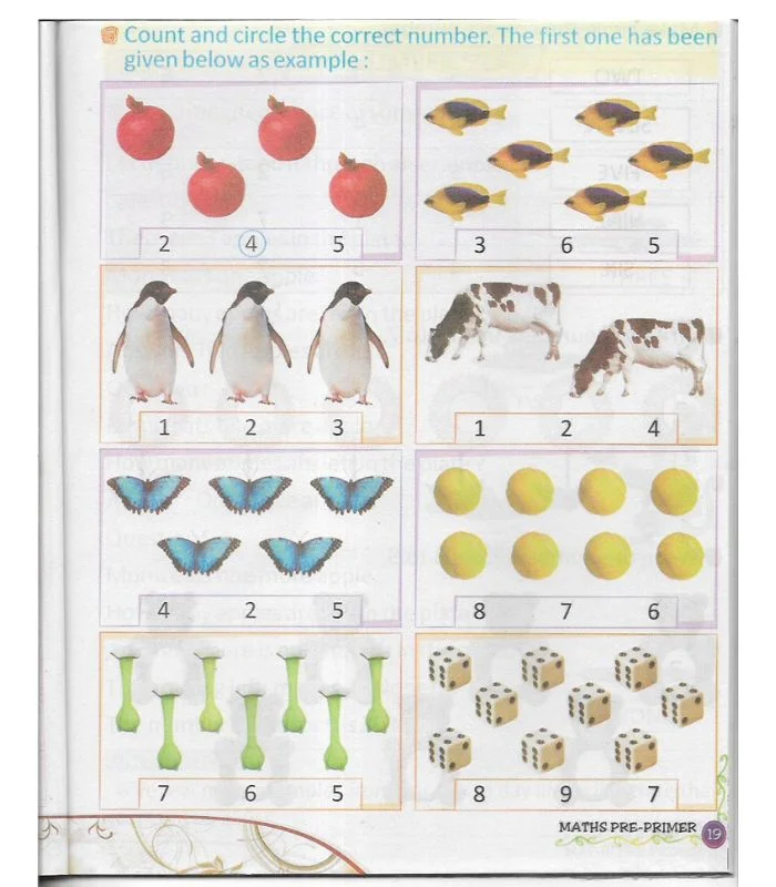 Digital Math Pre-primer