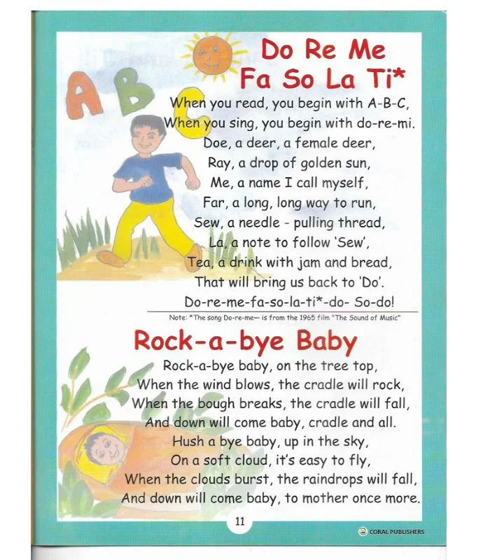 Rhyme Time cora