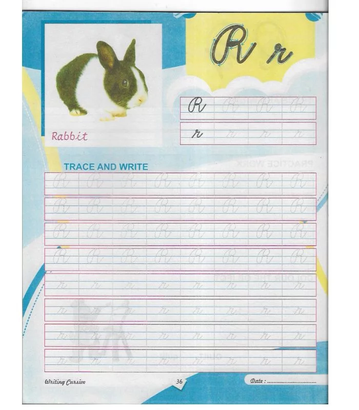 Writing Activity Cursive