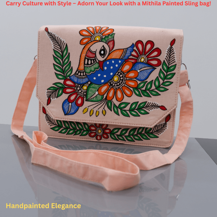 Handpainted Elegance – Every piece is a canvas of Mithila artistry