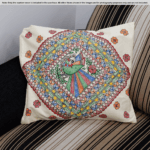 Madhubani Art Cushion Cover